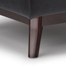 Owen - Tray Top Small Coffee Table Upholstered Storage Ottoman