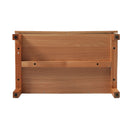 Bathroom Vanity With Sink, Minimalist Design, 45 Degrees Free Handle Doors - Antique Natural