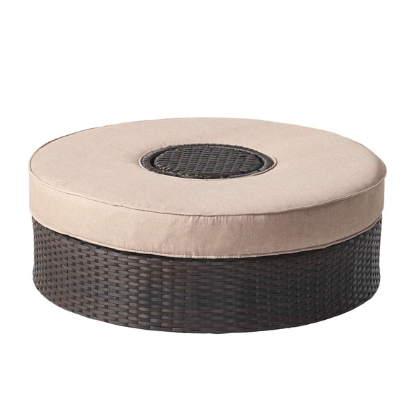 Madras - Ottoman With Ice Bucket