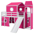 Loft Bed & Slide Tent And Tower