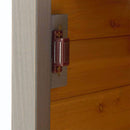 Outdoor Potting - Bench, Workstation Table With Cabinet For Backyard Garden Supplies - Brown / Gray