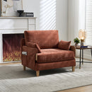 Mid Century Modern Foldable Sofa Bed, 3 In 1 Convertible Sleeper With 3 Pillows