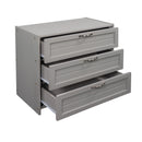 Loft Low Bed With Cabinets, Shelves And Slide