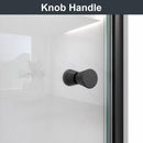 Semi Frameless Circular Pivot Shower Door With 1 / 4" Sgcc Tempered Glass