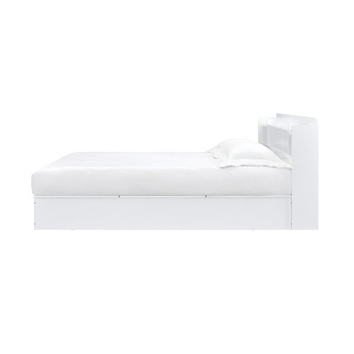 Perse - Queen Bed - White Finish - Atlantic Fine Furniture Inc