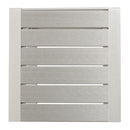 Aluminum Outdoor C - Shaped Side Table For Patio