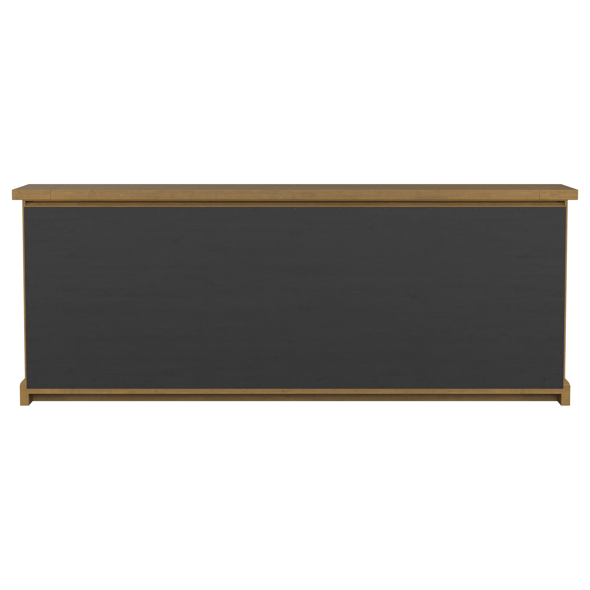 Florence 4-door Dining Sideboard Buffet Cabinet Rustic Honey — view 8