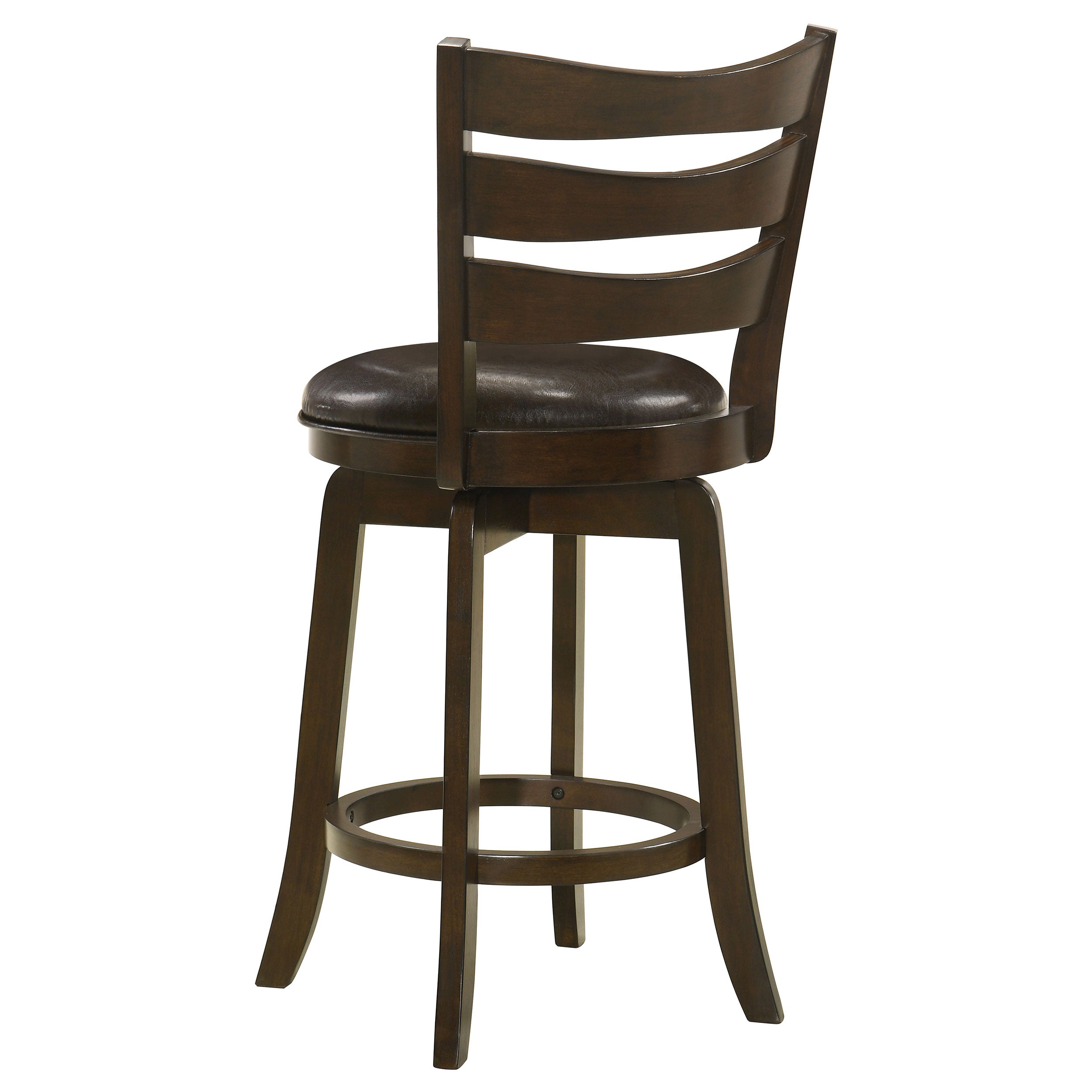 Murphy Wood Counter Height Swivel Bar Chair Dark Brown — view 6
