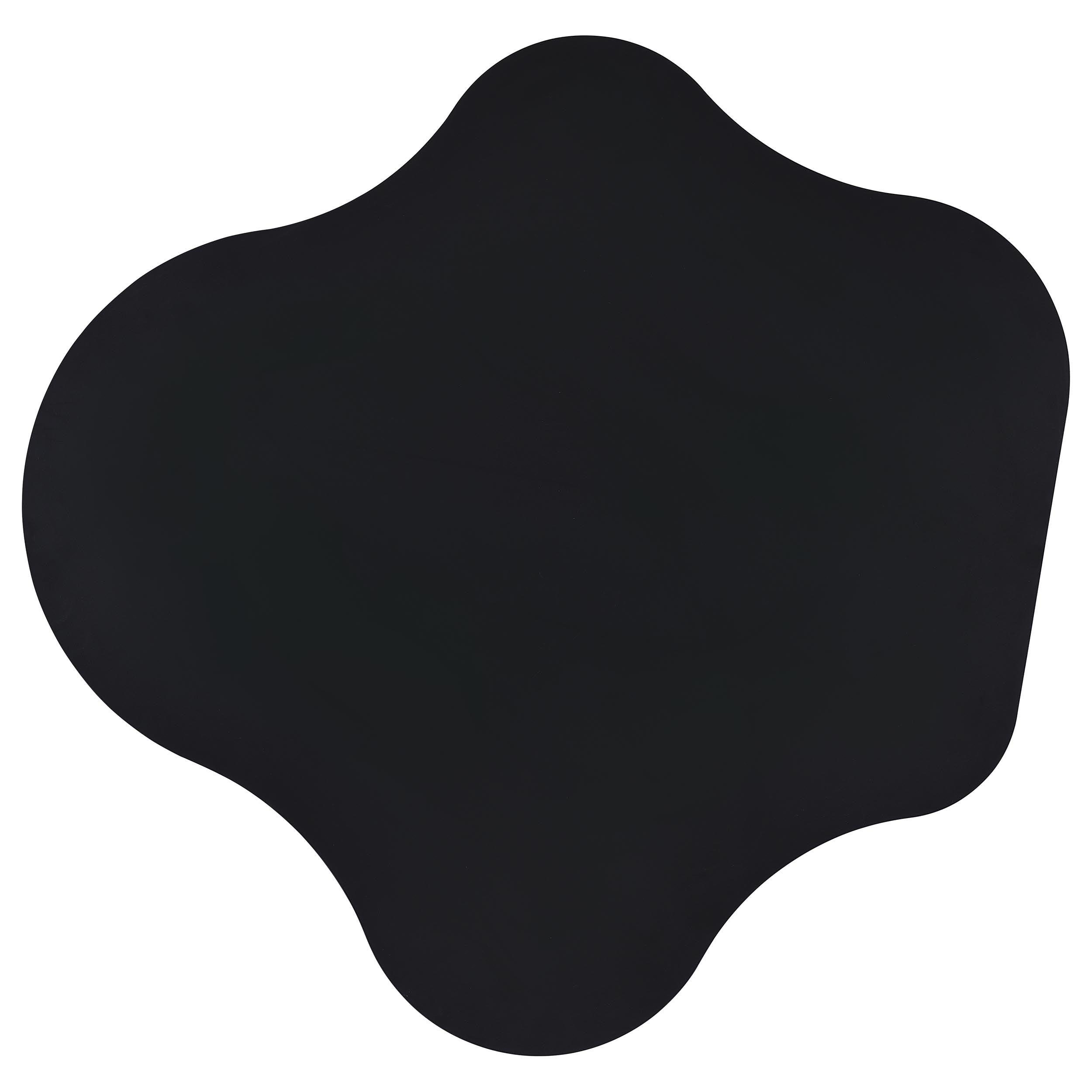 Keanu Curved 29-inch Cloud-Shaped Bistro Bar Table Black — view 8