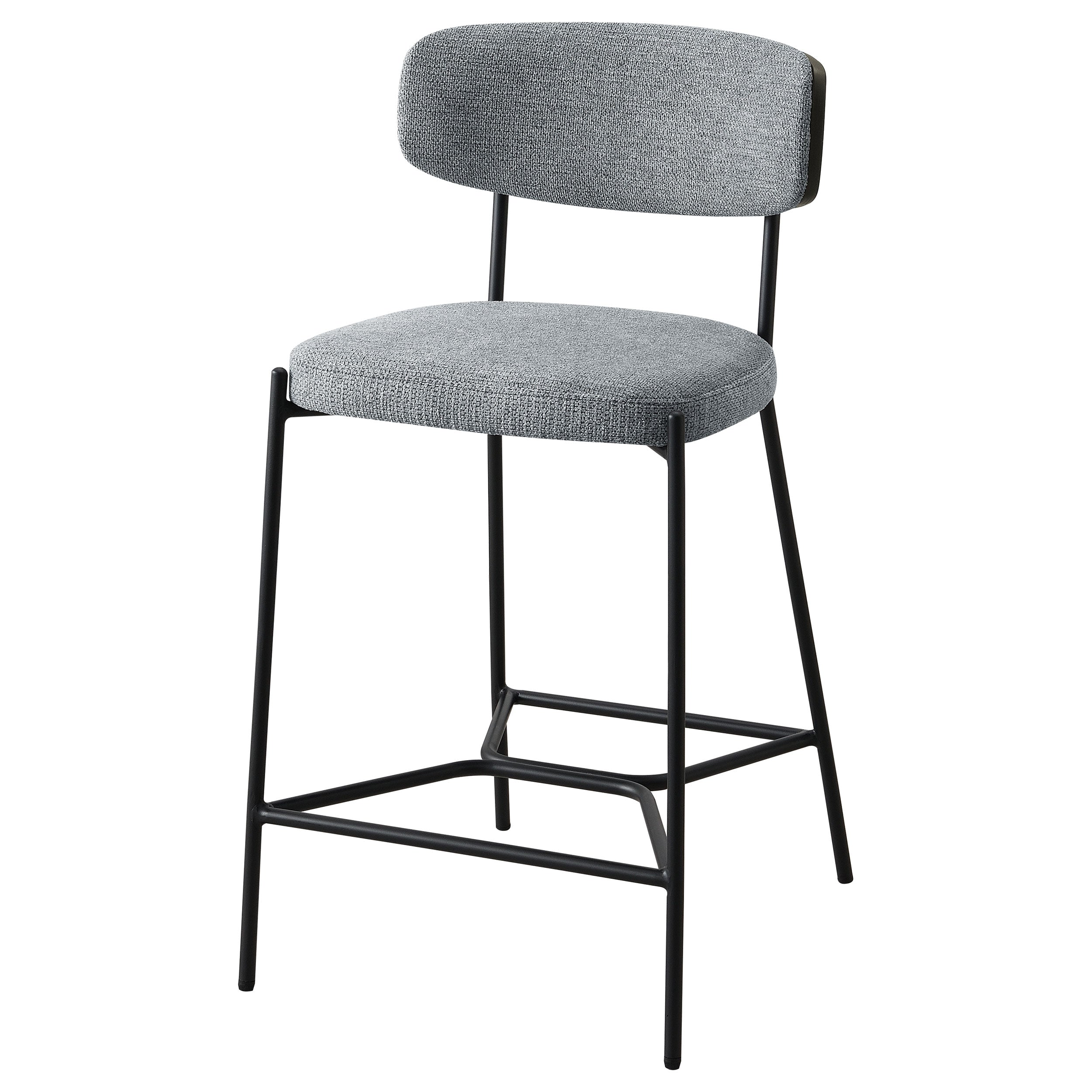 Elison Counter Height Bar Stool Grey (Set of 2) — view 5