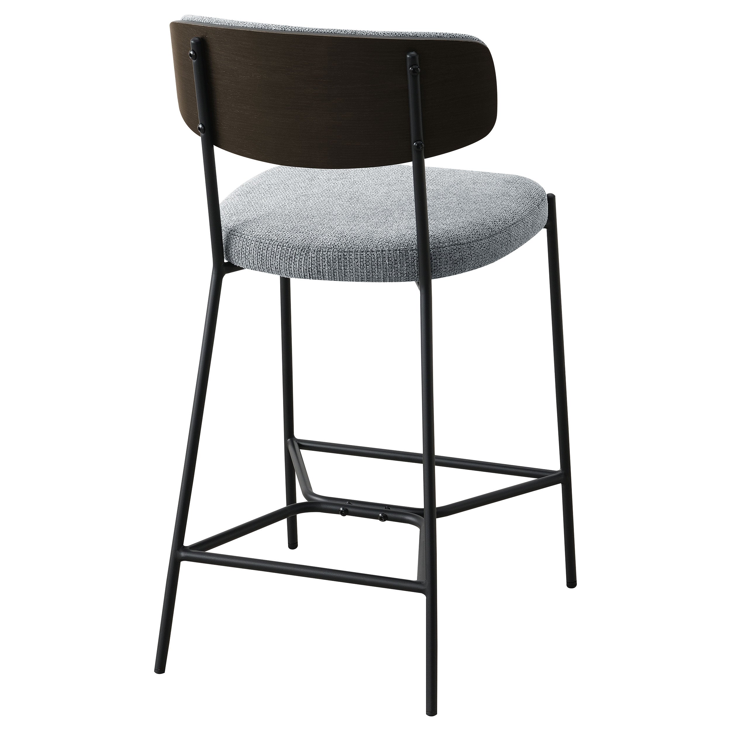 Elison Counter Height Bar Stool Grey (Set of 2) — view 8