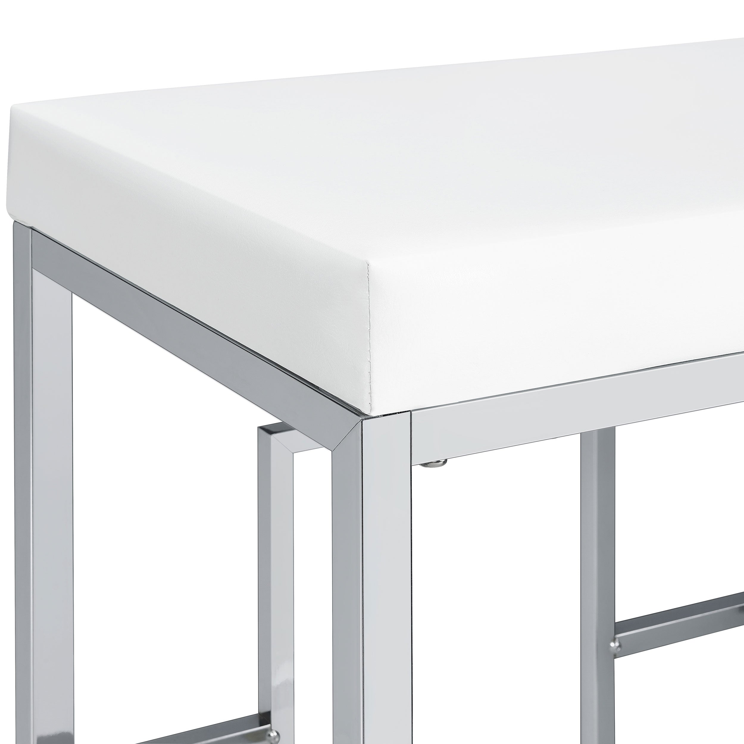 Jackson 4-piece Multipurpose Counter Height Table Set White — view 15