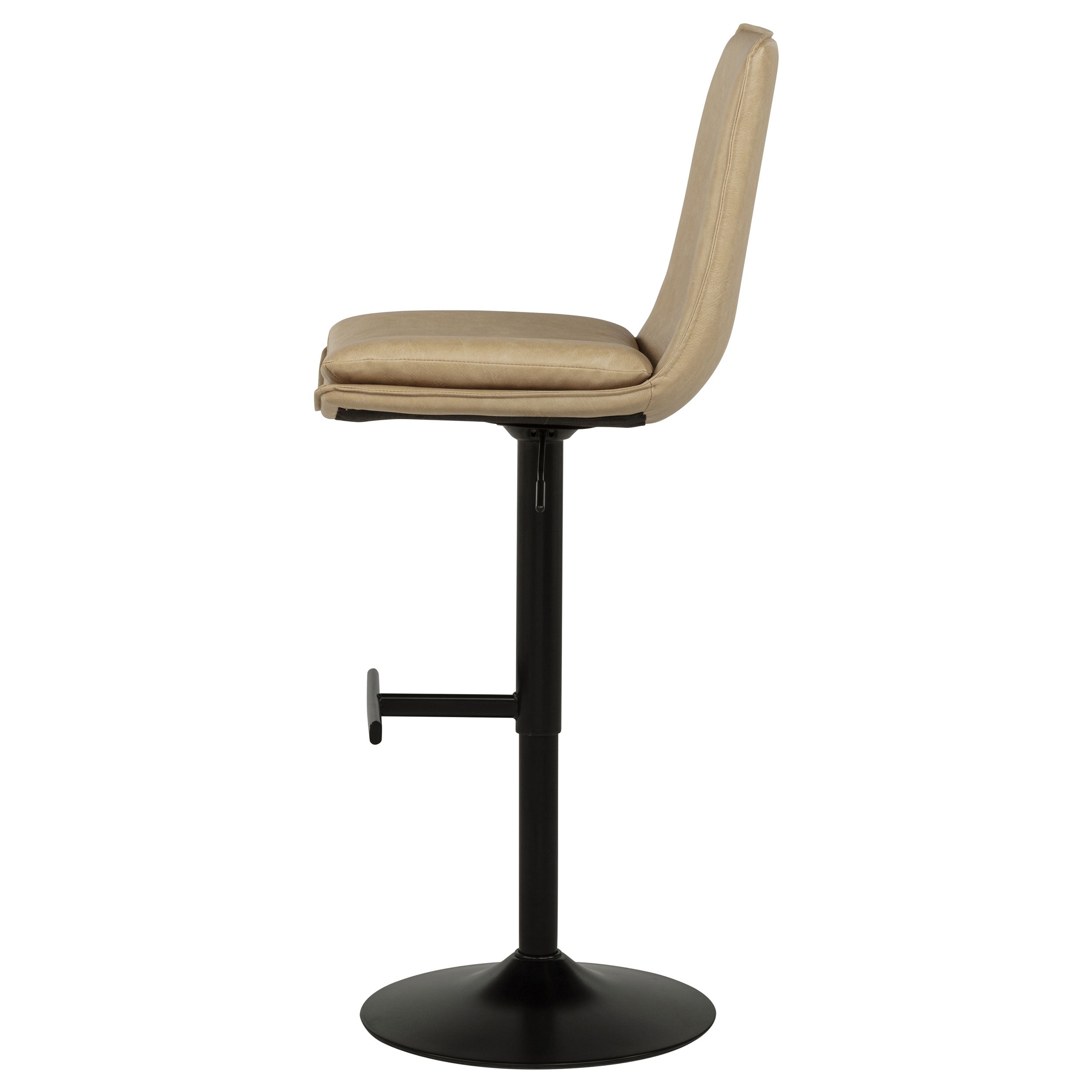 2027 Adjustable Bar Chair Tan / Black  — view 6