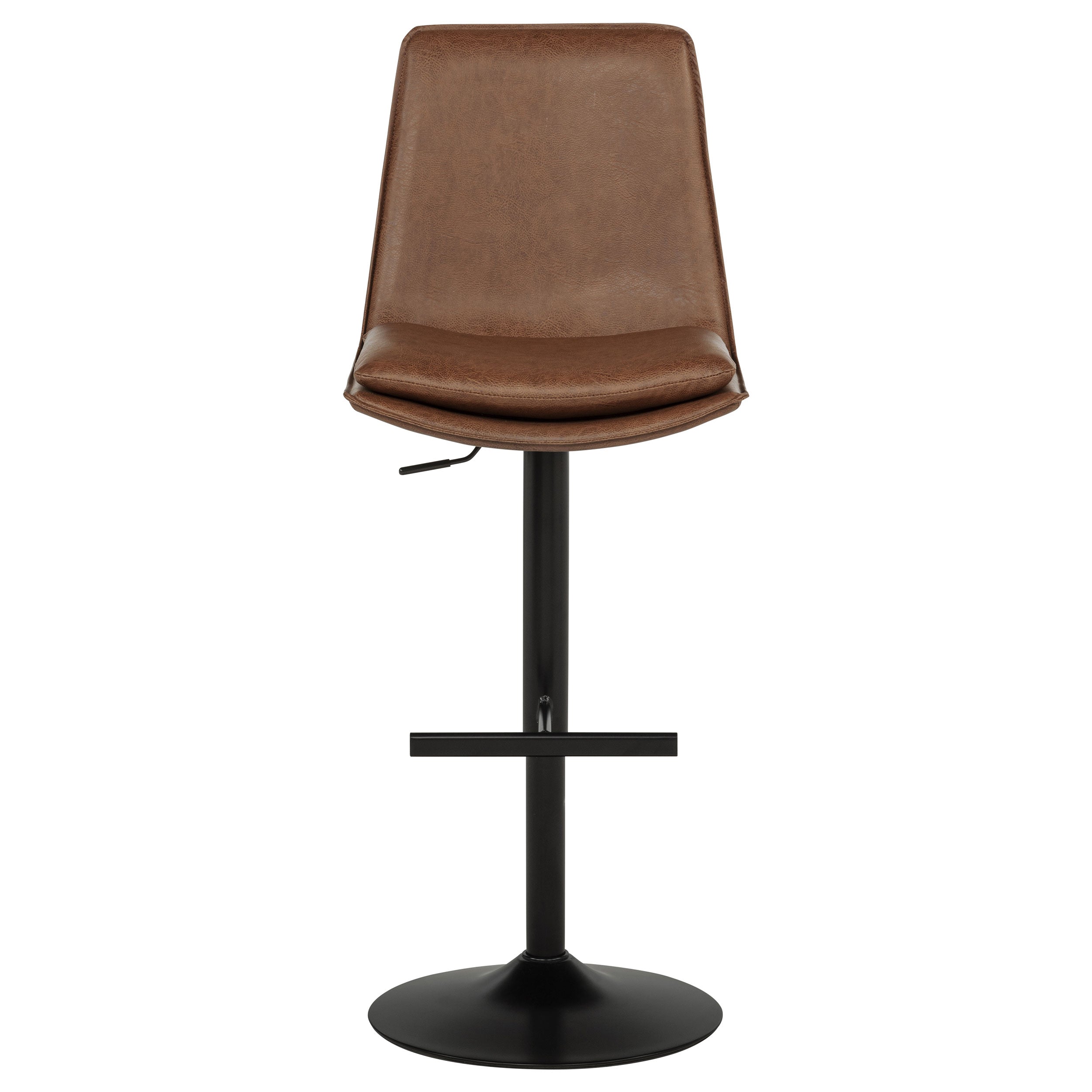 2027 Adjustable Bar Chair Coffee / Black  — view 4