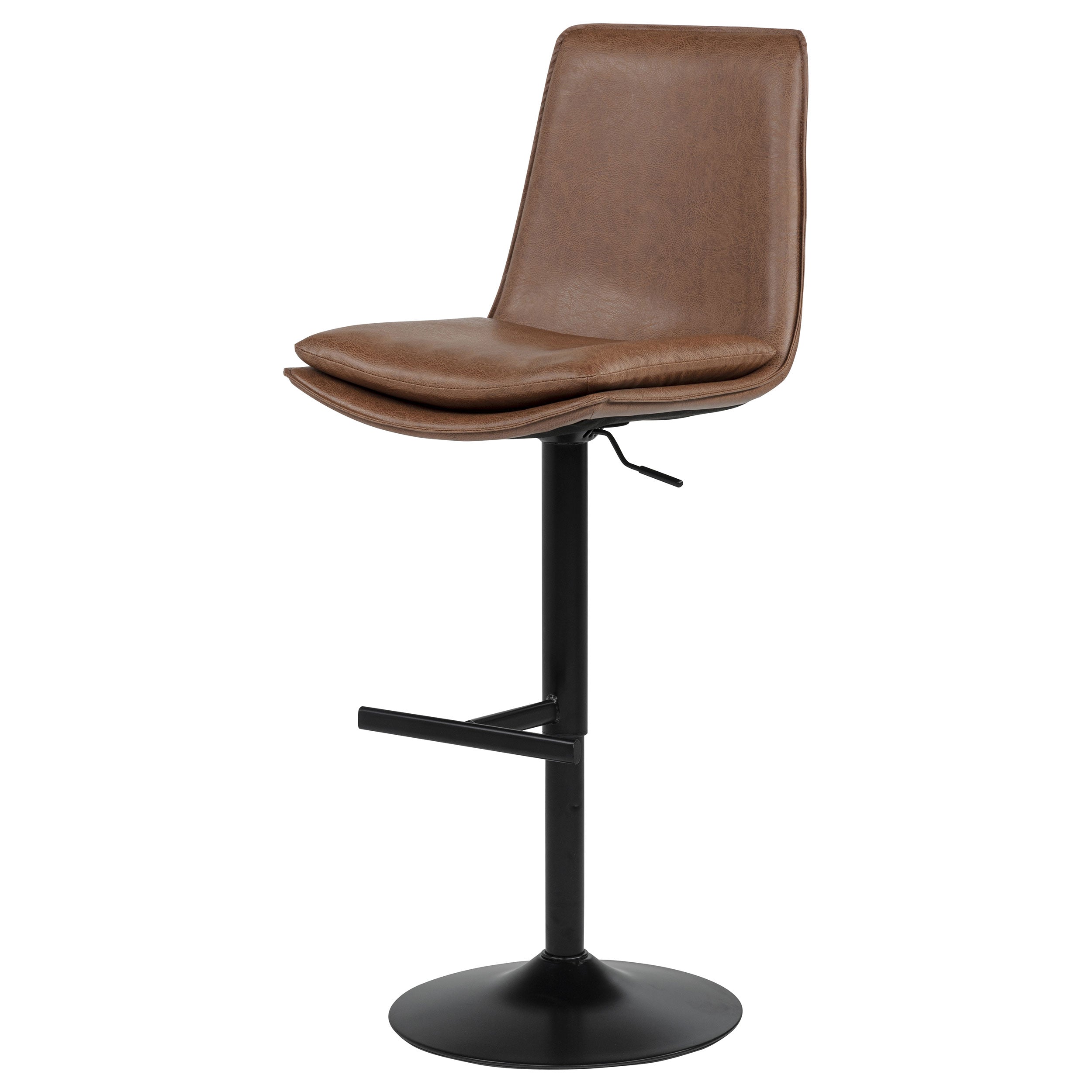 2027 Adjustable Bar Chair Coffee / Black  — view 5