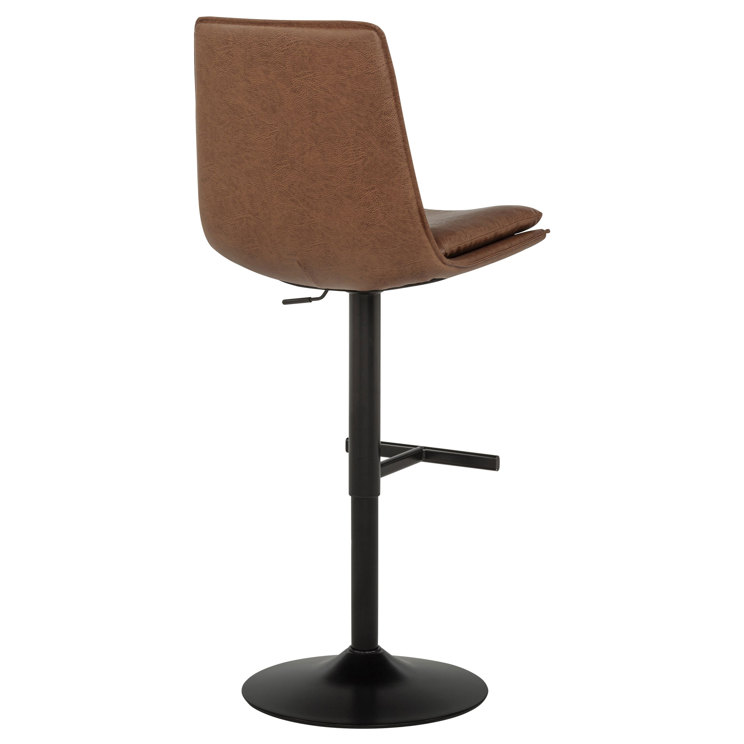 2027 Adjustable Bar Chair Coffee / Black  — view 9