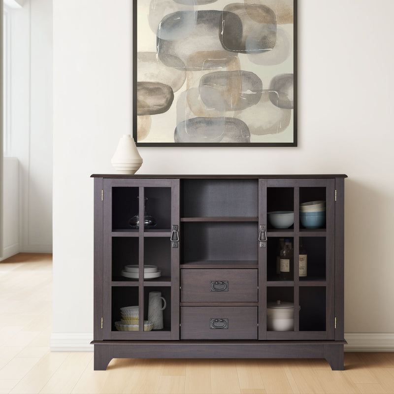 Dubbs - Console Cabinet - Espresso