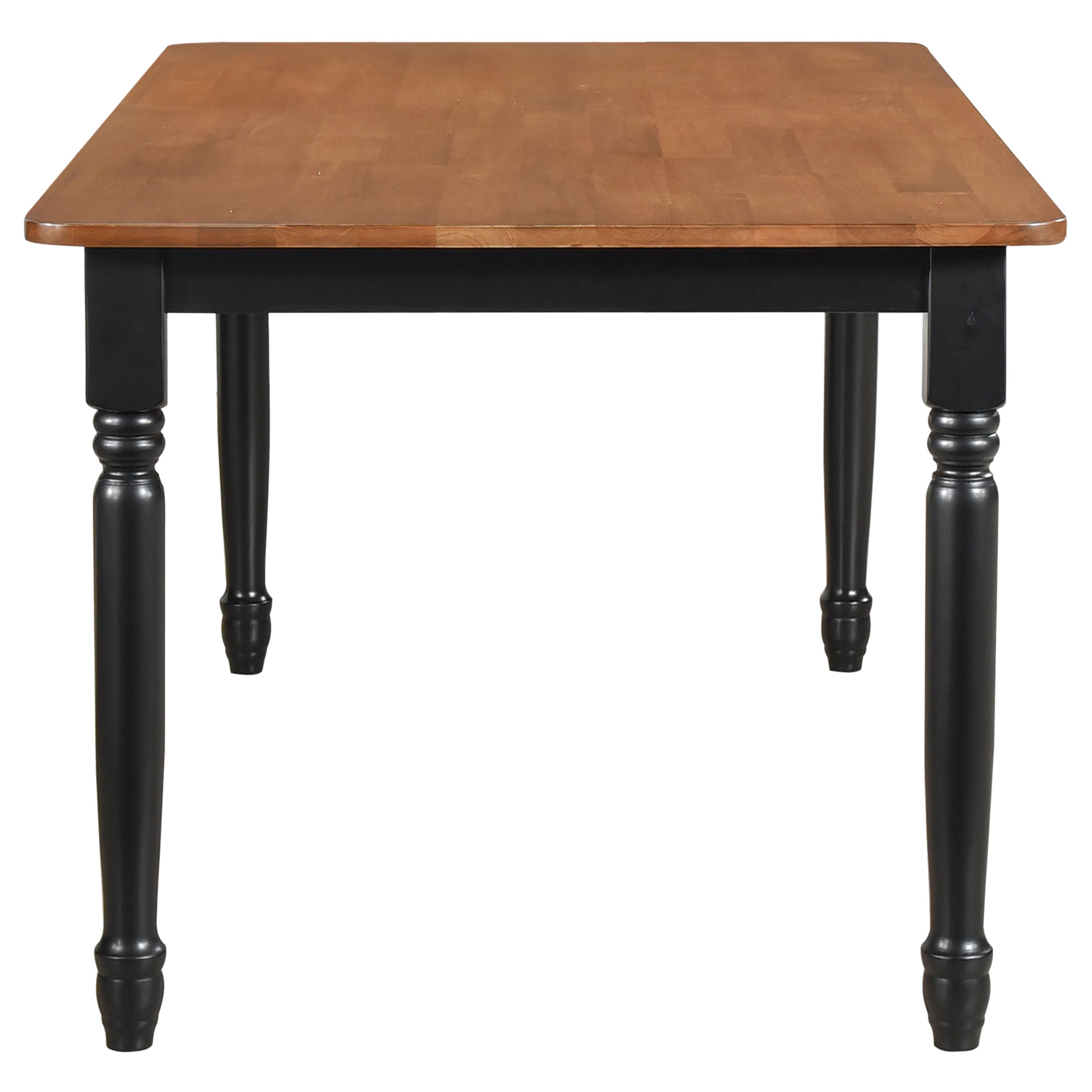 Hollyoak Rectangular 63-inch Wood Dining Table Walnut — view 4