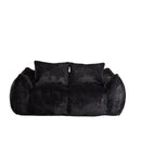Giant Bean Bag Couch, Ultra Soft Fluffy Loveseat For Living Room