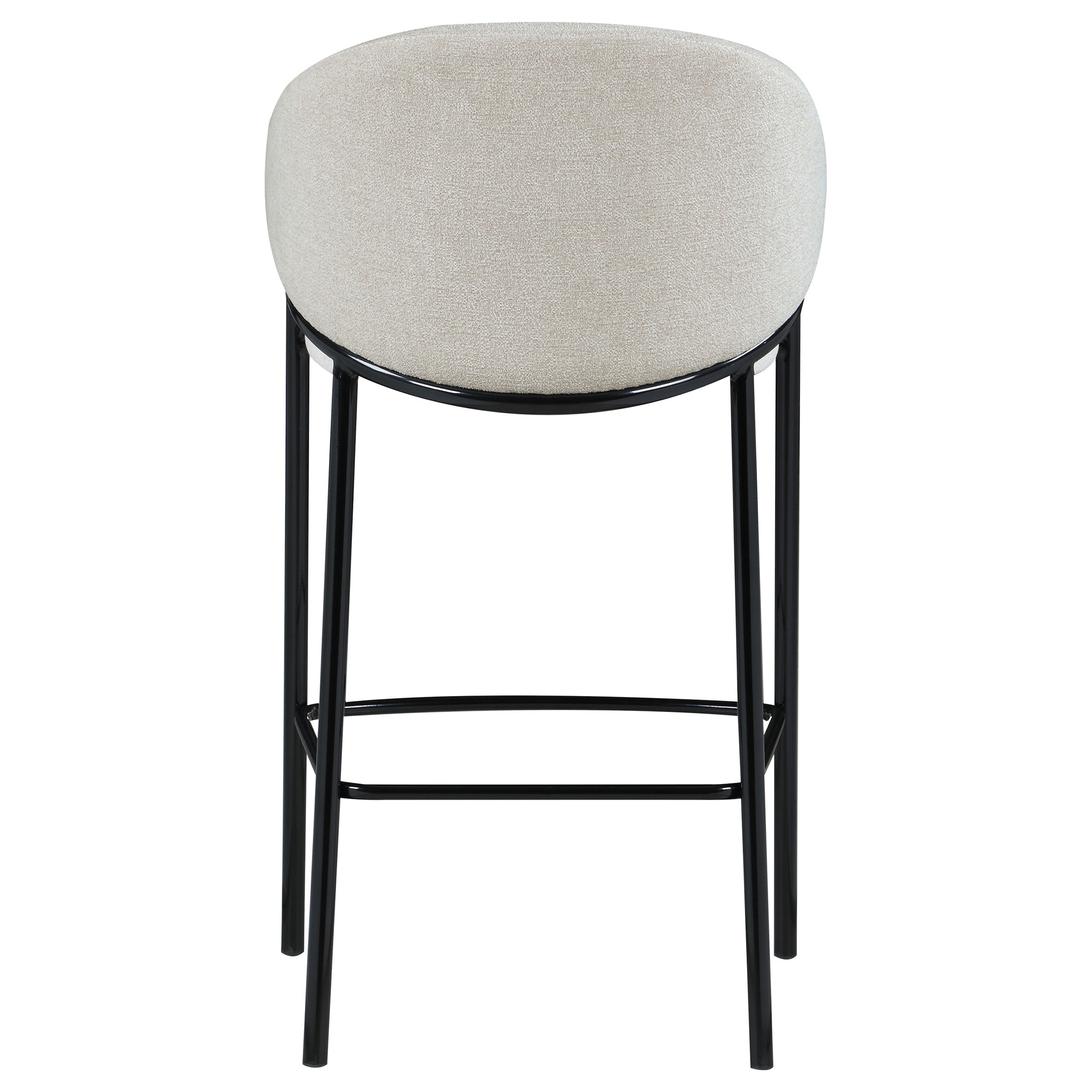 Chadwick Fabric Upholstered Bar Chair Beige (Set of 2) — view 8