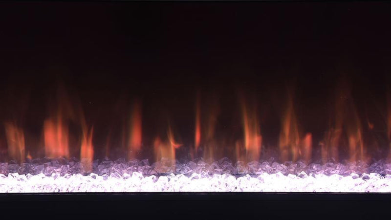 Vallerie - TV Stand With Visual Flame Box