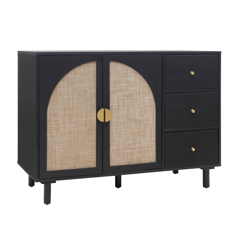 2 Door 3 Drawer Cabinet, Adjustable Storage System