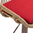 Modern Swivel Bar Stools Adjustable Counter Chairs With Footrest (Set of 2)