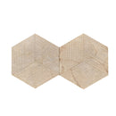 Hexagon Natural Marble Polished Tile For Wall And Floor (Set of 12)