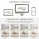Modular Sectional With Deep And Wide Seat, Cloud Couch Set With Double Cushions Sofa With Movable Ottoman