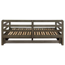 Sorrento - 2-Drawer Twin Long Daybed With Extension Trundle - Gray