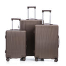 20" / 24" / 28" 3 Pieces / Set Spinner Wheel Luggage, Carry On Suitcase, Matching Color, TSA Combination Lock