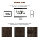 Topmax - 7 Piece Traditional Extendable Dining Table Set With Butterfly Leaf And 6 Upholstered Dining Table Set