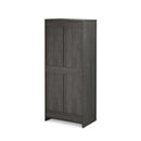 Danbury - Wood Wardrobe - Gray