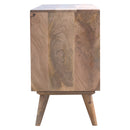 Multi Drawer Media Unit - Brown