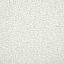 Accent Rocking Chair With Curved Back & Pillow, Base, Ultimate Comfort For Living Room Or Nursery - Cream White