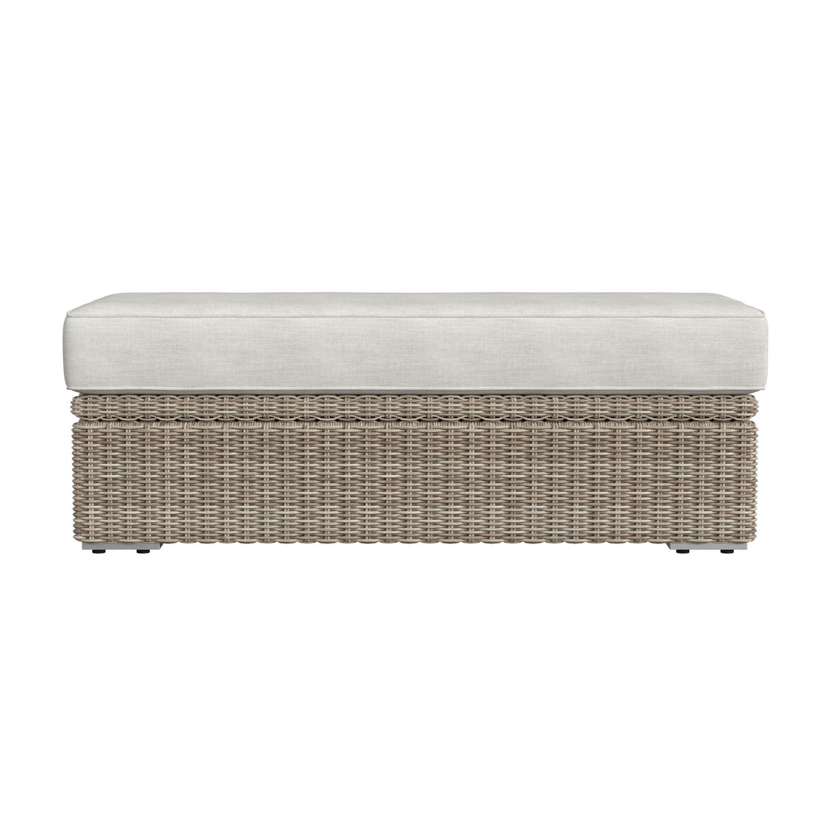 Carmona Ottoman in Natural by Elements International, view 2