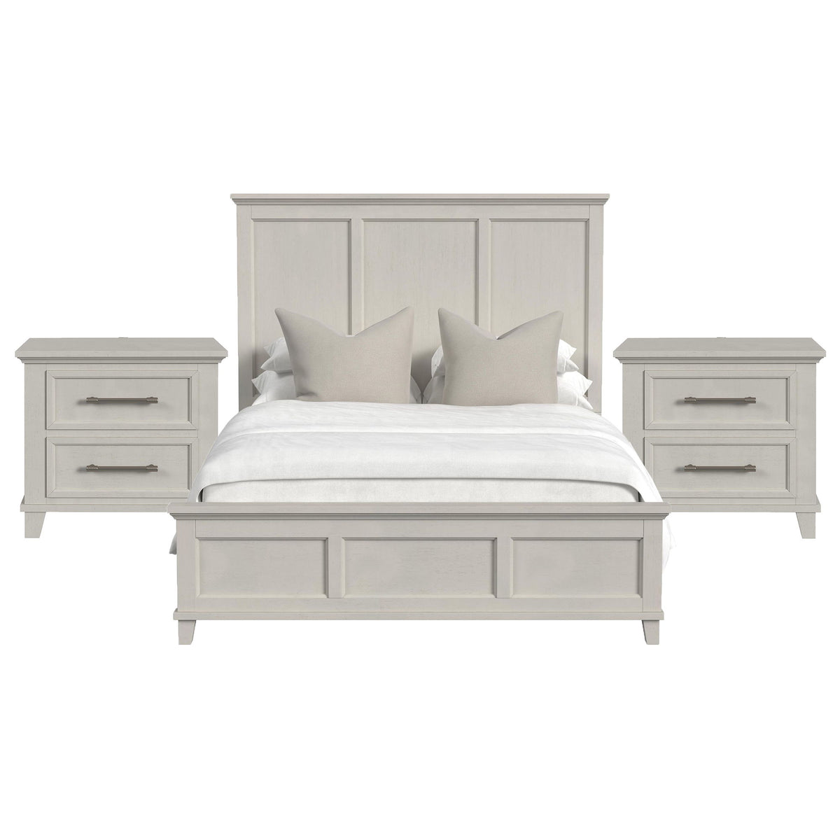 Canterbury Panel Bedroom Set in Dark Gray by Elements International, view 3