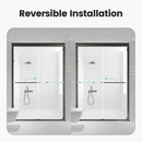 Semi Frameless Double Sliding Shower Door With Tempered Glass