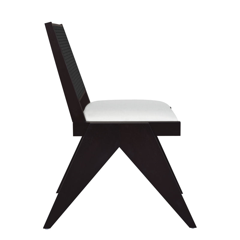 6 Piece Extendable Dining Table Set With 4 Wicker Back Upholstered Dining Chairs And Long Bench, 2 Removable Leaf