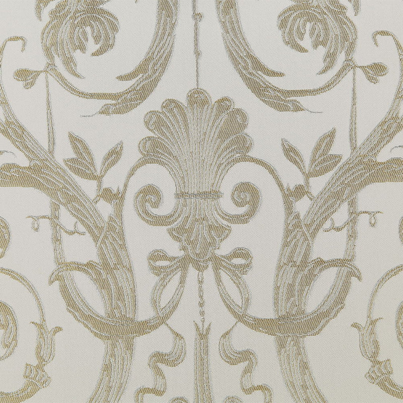 Bently - Side Chair (Set of 2) - Fabric & Champagne Finish - Atlantic Fine Furniture Inc
