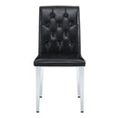 Dining Chairs With Ergonomic Buckle Backrest For Home