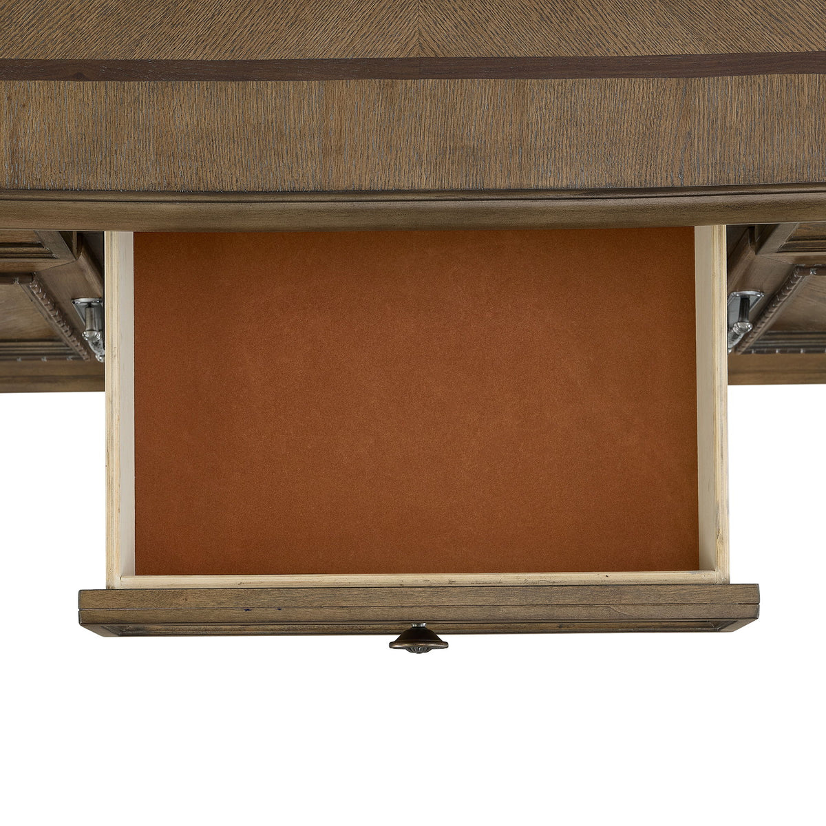 Madison Park Server & Hutch With Led in Walnut by Elements International, view 3