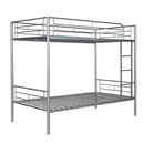 Twin Over Twin Metal Bunk Bed (Silver) ( old sku: MF189201NAA )
