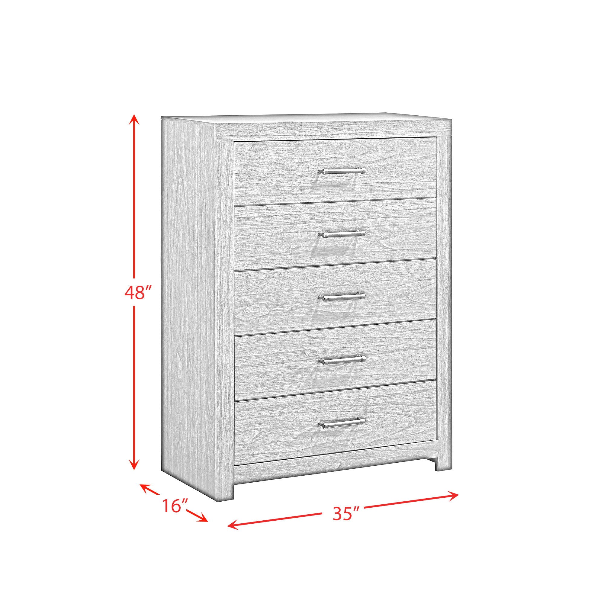 Amherst - Dining Table With Wood Leg - Gray Finish