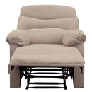 Arcadia - Recliner (Motion) - Beige - Atlantic Fine Furniture Inc