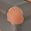 Hardshell Luggage Sets 3 Piece Carry On Suitcase Double Spinner Wheels With Tsa Lock