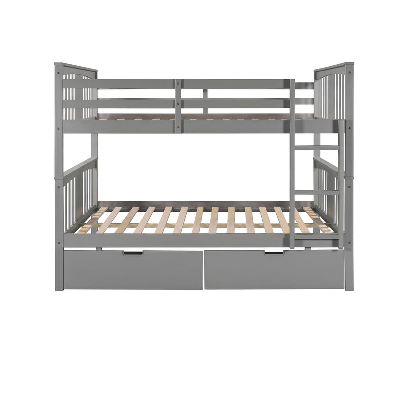 Bunk Bed With Ladder For Bedroom, Guest Room Furniture