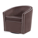 Kendall - Swivel Chair With Barrel Back Design