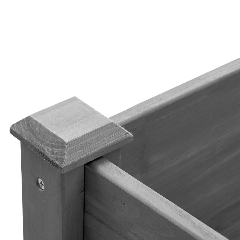 Raised Garden Bed With Legs, Elevated Planter Box For Outdoor Plants