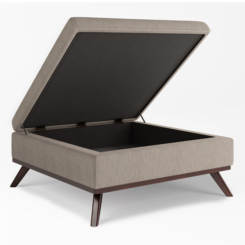 Owen - Multifunctional Square Coffee Table Storage Ottoman